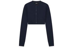 WE11DONE Кардиган из топной ткани Women's Marine Blue