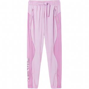Женские спортивные брюки розово-фиолетовые LACOSTE