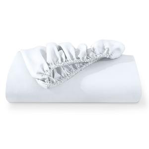 Ультрамягкая простыня с двумя карманами Bare Home, белый