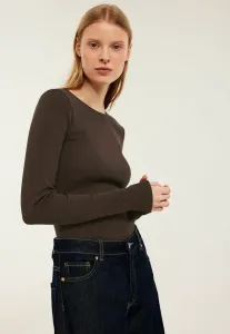 Топ с длинными рукавами Kappahl, Dark Brown