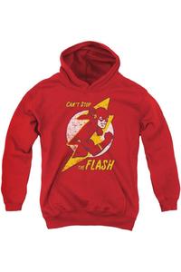 DC Comics Футболка с капюшоном "Молния Флэша" Gildan, красный
