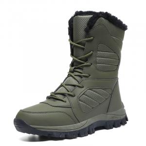 Теплые водонепроницаемые противоскользящие унисекс-ботинки Snow Boots Crew BANGNEY, зеленый