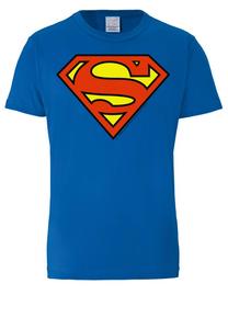 Классическая футболка LOGOSHIRT Shirt DC - Superman Logo Clean, синий