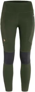 Трекинговые тайтсы Fjällräven Abisko, Deep Forest-Iron Grey