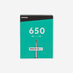 Велосипедная камера 650x28-42 - Presta Decathlon