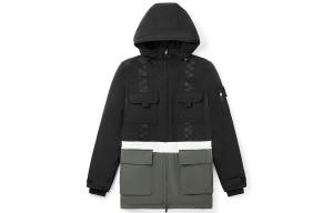 Vans Мужская пуховая куртка черно-серая, Black Gray