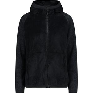 Толстовка с капюшоном женская куртка с фиксированным капюшоном Cmp, цвет nero