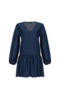 Платье-рубашка FRESHLIONS Bonnie, темно-синий