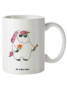 Кружка XL Unicorn Woodstock без слов, белая Mr. & Mrs. Panda