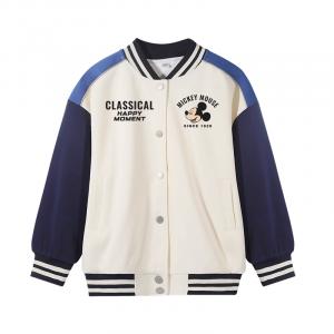 Disney Бейсбольная куртка ecru для детей 3-7 лет