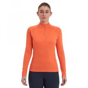 Лонгслив Montane Dart Half Zip, оранжевый