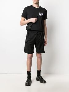 DONDUP футболка с вышитым логотипом, черный