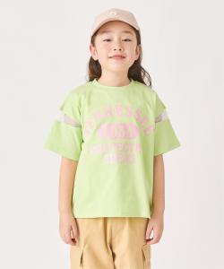 Футболка с коротким рукавом и принтом Ever Closet, цвет Apple Green