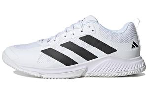 Кроссовки Court Team Bounce 2.0 унисекс с низким верхом белые/черные Adidas