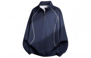 Свитшот Unisex серии Ride The Wind And Waves WARRIOR, темно-royal синий[thickened and fleece-lined]