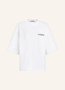 Рубашка оверсайз «Амели» Allsaints, белый