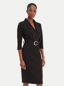 Коктейльное платье slim fit CFC0126777003 Rinascimento, черный