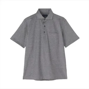 Мужская поло-рубашка BizPolo с коротким рукавом, 100% хлопок (BM02J103AA40Z4C-39) Brick House By Tokyo Shirts, цвет Gray