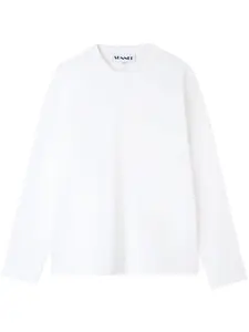 Футболка с вышитым логотипом Sunnei, белый