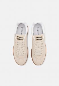 Кроссовки на шнуровке BASESHOT 224 Lacoste, кремовый