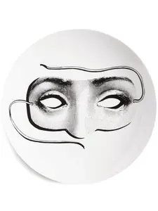 Тарелка Tema E Variazioni (26 см) Fornasetti, белый