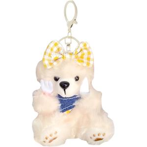 Плюшевый кулон Rice Eating Bear Cookie высотой 10,5 см ROUERXIONG