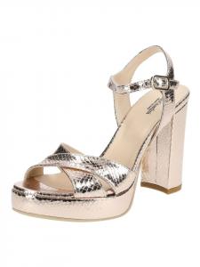 Сандалии на плоской подошве Nero Giardini, бронзовый