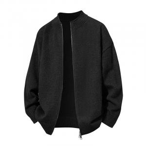 Трикотажный свитер Unisex Crew Neck Moderate VanCamel, черный