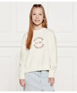 Свитер Regular fit Tommy Hilfiger, бежевый