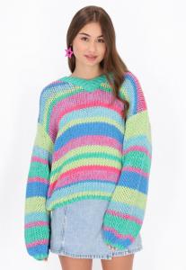 Джемпер myMo Jumper, Blue Multicolor/Blue