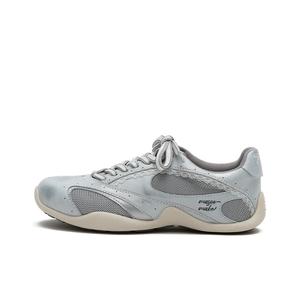 Легкие дышащие повседневные туфли серии Snail для женщин MASOOMAKE, Pearl White