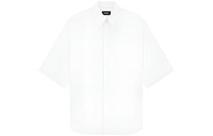 WE11DONE Белая мужская рубашка SS23