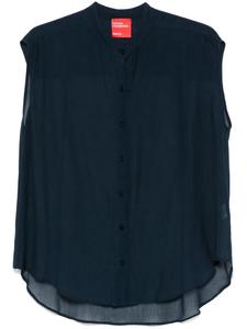 Рубашка полупрозрачная Merci, синий