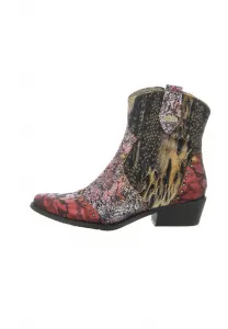 Ботинки hincnio в ковбойском/байкерском стиле Laura Vita, Wine