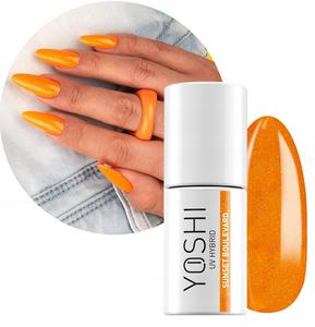Гибридный лак Yoshi с эффектом вспышки светоотражающий 011 Sunset Boulevard 6 мл