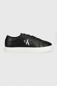 Кроссовки Classic Cupsole на шнуровке Low Calvin Klein Jeans, черный
