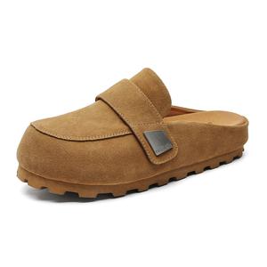 Сандалии с закрытым носком, устойчивые к истиранию, унисекс FAPAI, Chestnut