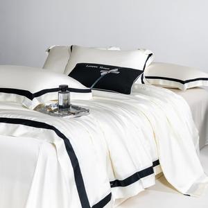 Fuanna Летнее одеяло из тенселя 200х230 см, цвет Rilla - Noble White, машинная стирка