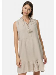 Короткое платье PM SELECTED Musselin Kleid, бежевый