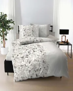 Постельное белье Mako satin Elva stone 135x200 см + 80x80 см Kaeppel