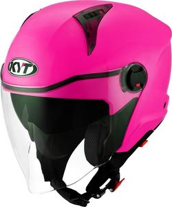 Шлем KYT d-city plain jet, Pink