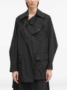 Пальто Kenzo с поясом, черный