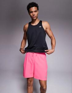Шорты New Balance Sport 7 дюймов ярко-розового цвета