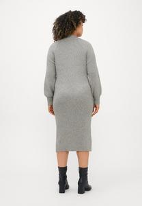 Платье-джемпер CARSILJA HIGH NECK DRESS ONLY Carmakoma, серый