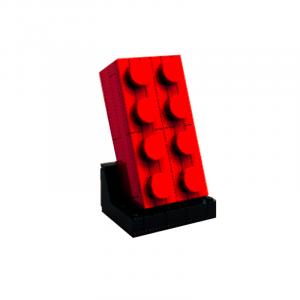 LEGO Ren Guang 5th Anniversary Limited Edition Большой красный кирпич для строительных блоков 0 300pcs 2309 0092