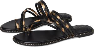 Сандалии Nine West Dashin, цвет Black/Leopard Multi