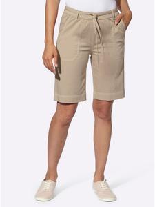 WITT WEIDEN Джинсовые бермуды бежевого цвета
