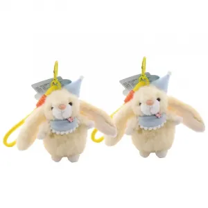 Очаровательный Xiaomi Rabbit, плюшевый кулон с кроликом в праздничной шапочке, высота 11см Handsome, желтый