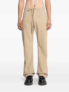 Брюки с кулиской Taiga Takahashi, нейтральный