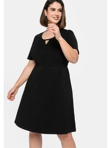 Платье до колена sheego, черный